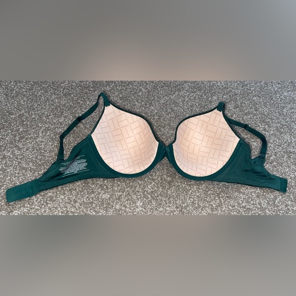 Victoria’s Secret 34DD Uplift Semi Demi Dark Green - Picture 5 of 7